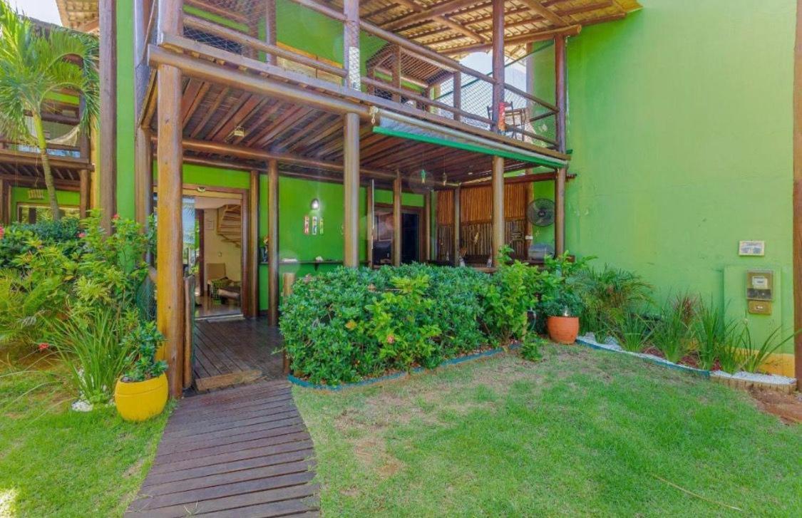 Villa Cs15 Bangalo Duplex Frente Ao Mar Itacimirim Camassari Exterior foto