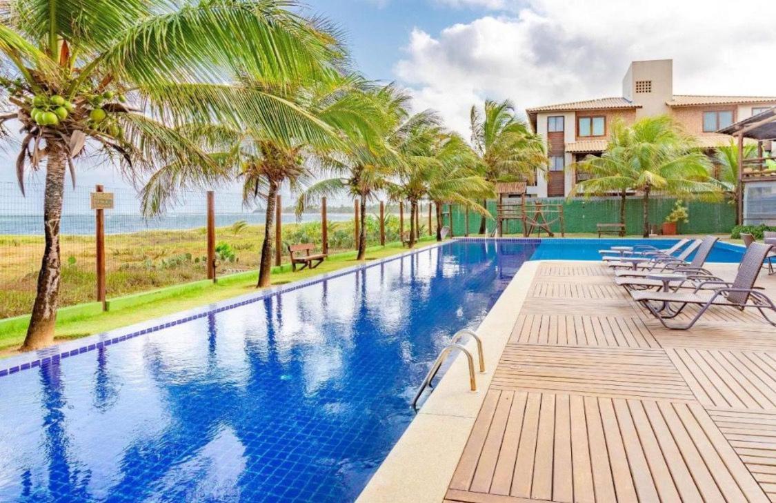Villa Cs15 Bangalo Duplex Frente Ao Mar Itacimirim Camassari Exterior foto