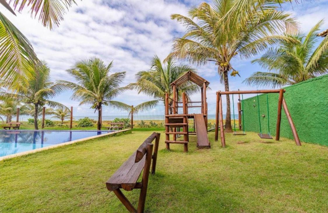 Villa Cs15 Bangalo Duplex Frente Ao Mar Itacimirim Camassari Exterior foto